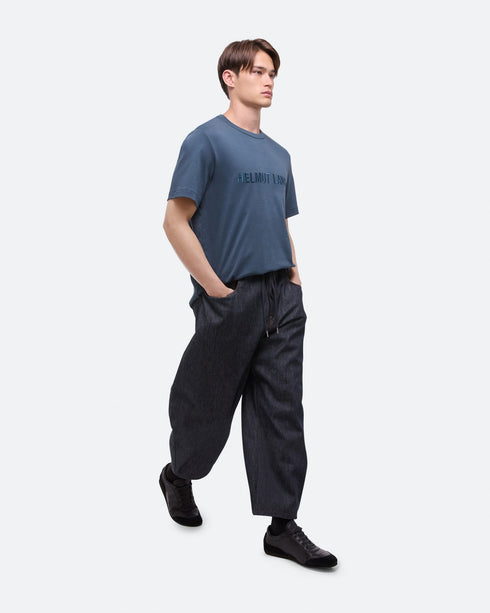 HELMUT LANG Logo Over Tee Hvy Mens Apparel